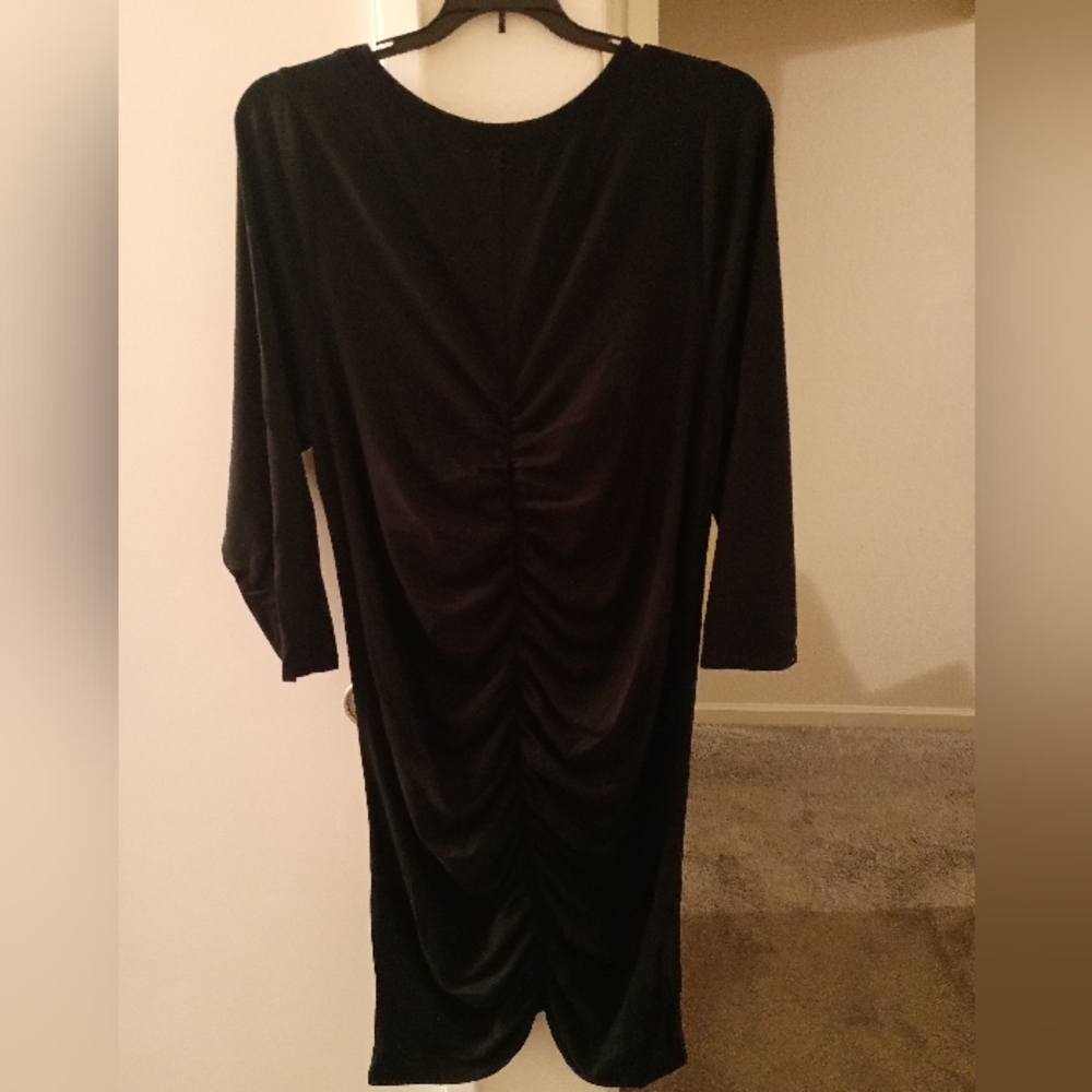 NWT 3X Torrid Mini Jersey Bodycon Dress Long Sleeve- Black Sz 3X(22/24) … - Picture 7 of 12
